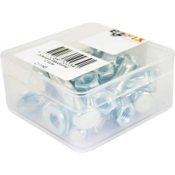 Bofix kasse med sadelpindsbolte M8x45, komplet s�t (12 stk.)