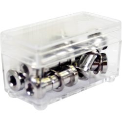 Bofix kasse med indvendige unbrakoskruer til sadelpind, race, lang (6 stk.)