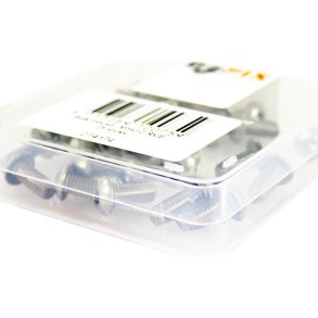 Bofix DS Bolkop Allen M5X12 Rustfrit stl (25 stykker)