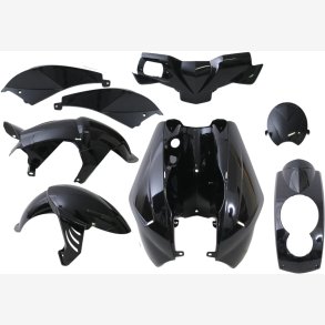 Body-kit Peugeot Ludix  8-pcs  black-metallic