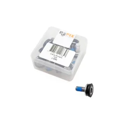 Krankbolt unbrako Bofix til Shimano firkantaksel (12 stk.) - sort