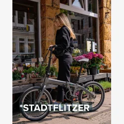 20" foldecykel COAST Hightide 8-gear No. 04 - antracit slvgr