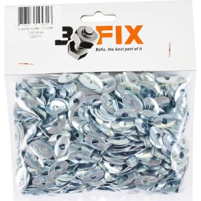 Bofix nippelplade eger 13 (1000 stk.)