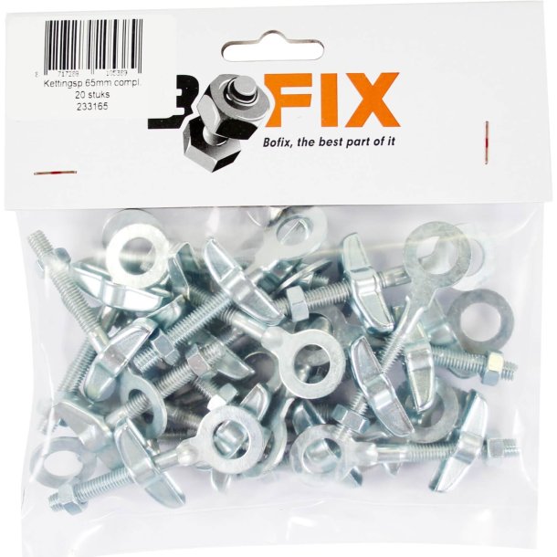 Bofix DS kde  Spanner Cykel 65mm (20 stykker)