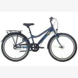 NOXON "Rocket ND" 24" juniorcykel med 3 gear, fril�b � m�rkebl�