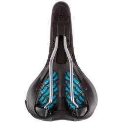 Cykelsadel Velo Flex Pro Plush D2 Herre - sort/gr