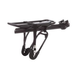 Bagmonteret bagageb�rer Massload med sadelpindmontering - aluminium - matsort