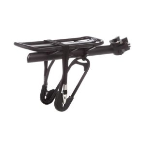 Bagmonteret bagageb�rer Massload med sadelpindmontering - aluminium - matsort