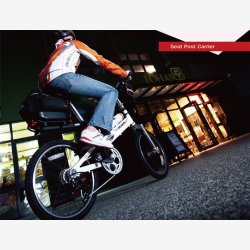 Rear carrier Massload alu with Sadelpind mounting - matt black