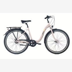 26" pigecykel NOXON Breeze ND � udvendige 8-gear, beigegr�