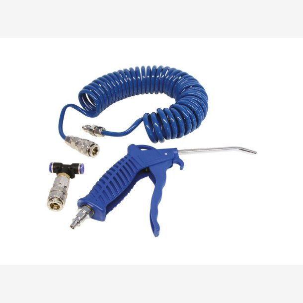 Air duster gun set with spiral coil Carpoint - 5 meters