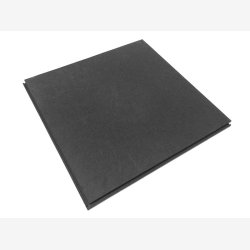 PVC gulvflise 50x50x1 a stk - sort