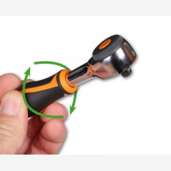 3/8" drive reversible ratchet Beta Tools with rotating handle - 52 tooth mechanism