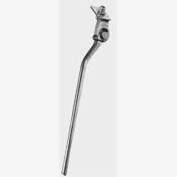 Esge stttefod 28" 295 mm, slv