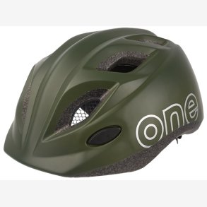 Cykelhjelm Bobike One Plus - str. S (52-56 cm) - olivengrn