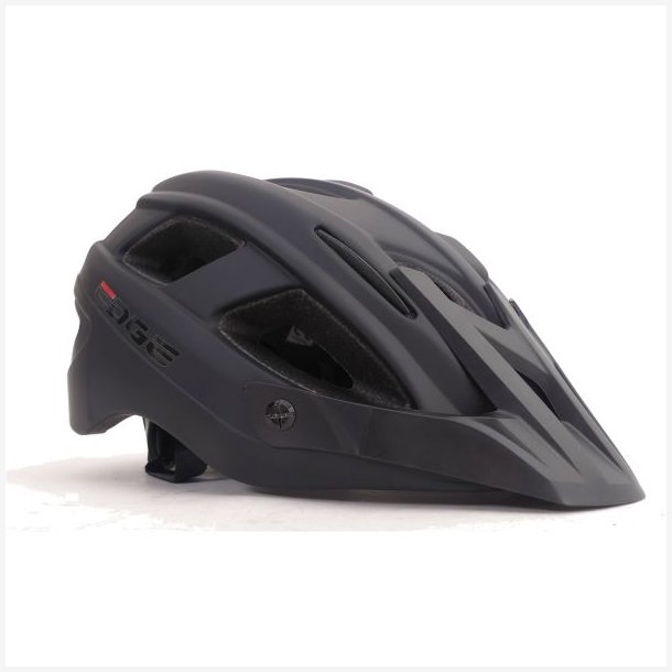 Cykelhjelm Edge Cantabria L (58-61cm) - mat sort