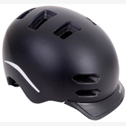 Cykelhjelm Edge Urban Elcykel large (58-62cm) - sort