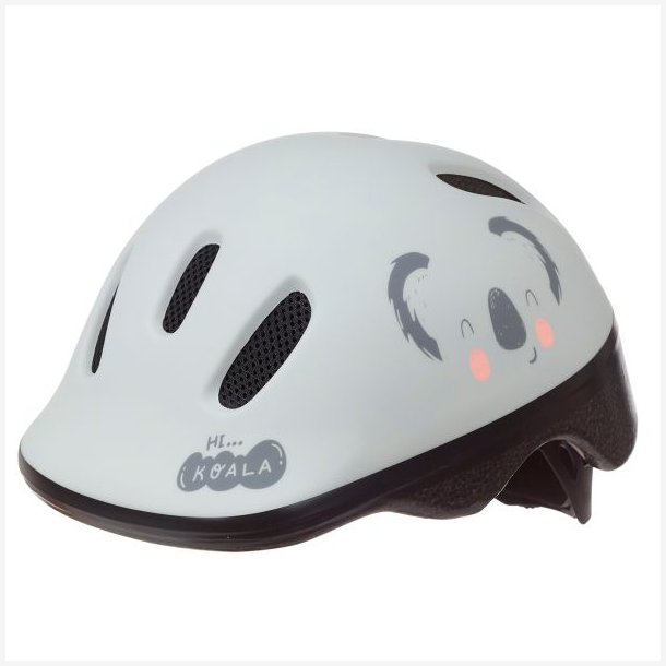 Cykelhjelm til brn Polisport Koala XXS 44-48 cm - gr