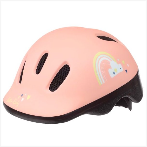 Cykelhjelm til brn Polisport Happy Rainbow XXS 44-48 cm - lyserd