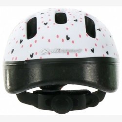 Cykelhjelm til brn Polisport Hoggy XXS 44-48 cm - hvid/lyserd