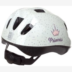 Cykelhjelm til brn Polisport Prinsesse XS 46-53 cm - hvid
