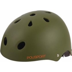 Cykelhjelm Polisport Urban Radical Tag S 53-55 cm - mat grn/orange