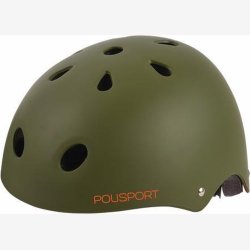 Cykelhjelm Polisport Urban Radical Tag S 53-55 cm - mat grn/orange