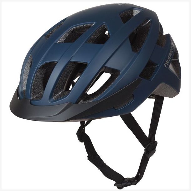 Cykelhjelm Polisport City Move L 58-61 cm - m�rkebl�