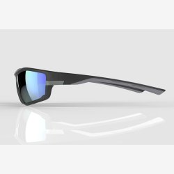 Sunglasses Mirage Sport with 3 pairs of lenses - black/grey
