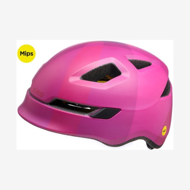 Cykelhjelm KED Pop Mips - small (48-52 cm) - pink