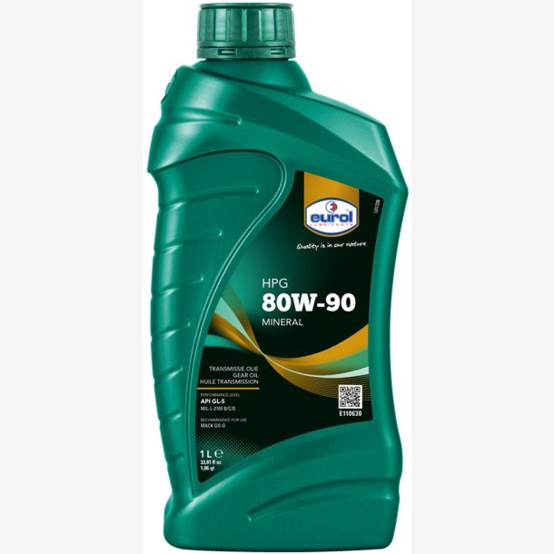 Gear Box Oil Eurol SAE80W90 HPG  (1 litre)