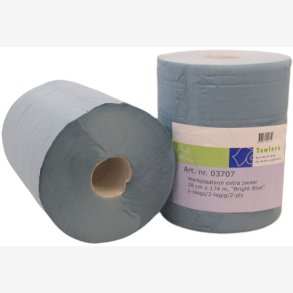 Industrial Cleaning Paper 26cm*190cm Blue  (2*Rolls)