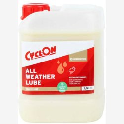 Cyclon All Weather Lube (Course Lube) kdesmremiddel - 2,5 liter