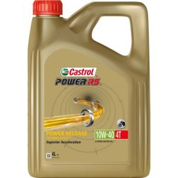 Olie Castrol Power RS ??4S 10W-40 - flaske &aacute; 4 liter