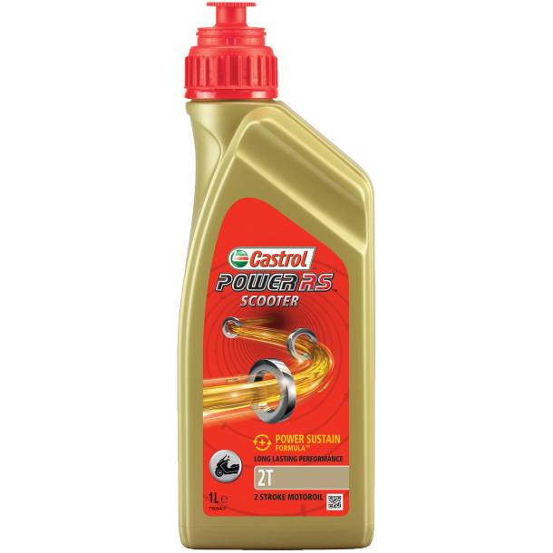 Olie Castrol Power RS &#8203;&#8203;Scooter 2S - 1 liters flaske