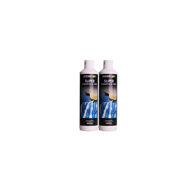 Super Shampoo &amp; Wax MOTIP 500ml