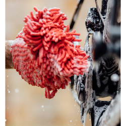 Cyclon Cleaning glove - microfiber vaskehandske - rd