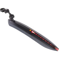 Mirage bagsk�rm af PVC til sadelpind 24-29 tommer, med Led-lys