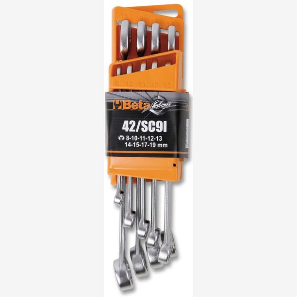 Set of 9 Combination Wrenches Beta Tools 42/SC9I with Compact Support