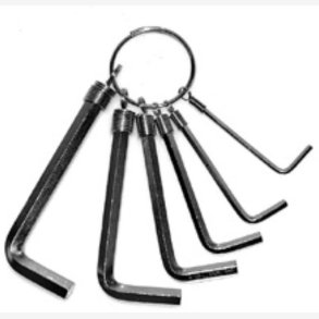 Offset Hexagon Key Wrench Set