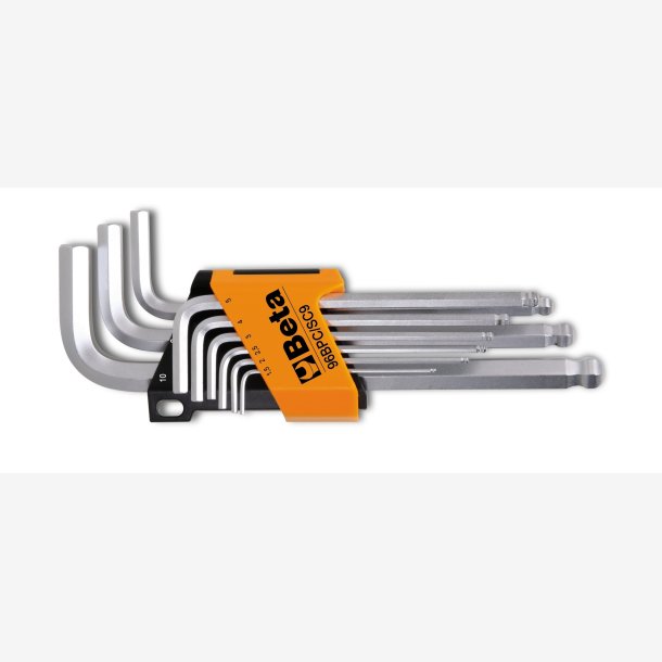 Ball end hex key set Beta Tools 96BPC/SC9 (9-pieces)