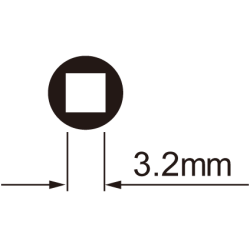 Spoke Tool IceToolz 12B3 for 3.2mm (Square) nipples