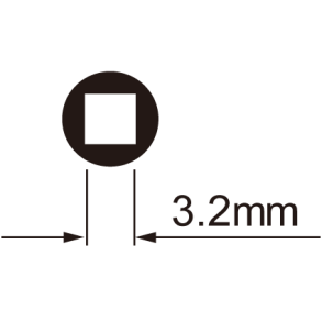 Spoke Tool IceToolz 12B3 for 3.2mm (Square) nipples