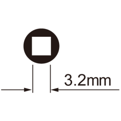 Combo Set of Spoke Tools IceToolz 12B5 for 3.2mm (Square) nipples