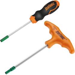 Combo Set of Spoke Tools IceToolz 12B5 for 3.2mm (Square) nipples