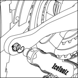 Dummy Pedal IceToolz 33D1