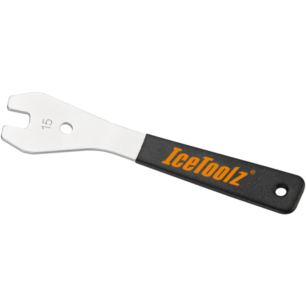 15mm Pedal Wrench IceToolz 33F5 with Ergonomic Handle