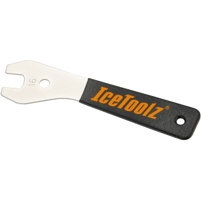 Cone Wrench IceToolz with 200mm H�ndtag greb 16mm (#4716) Wrench - Cr-Mo Steel