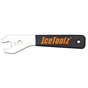 Cone Wrench IceToolz with 200mm H�ndtag greb 17mm (#4717) Wrench - Cr-Mo Steel
