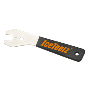 Cone Wrench IceToolz with 200mm H�ndtag greb 19mm (#4719) Wrench - Cr-Mo Steel